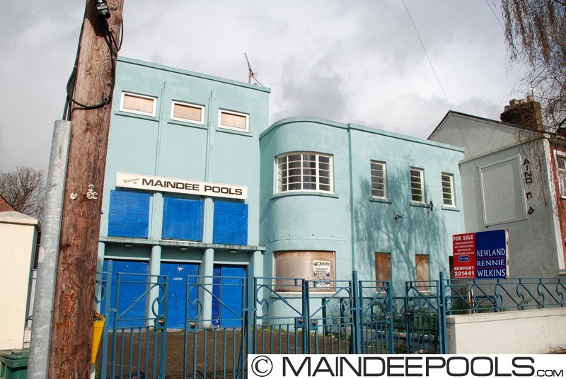 Maindee pools go up for auction (WalesOnline – 21st November 2009)