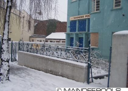 Maindee Pools in the Snow (9th February 2006)