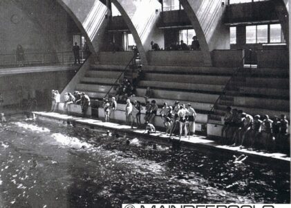 Maindee Pools Interior 1970s