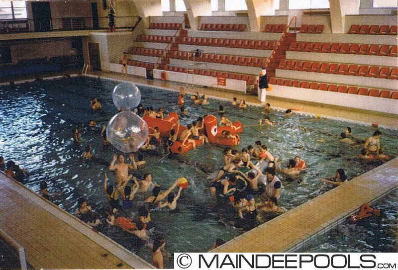 Interior Photo of Maindee Pools from 1980s