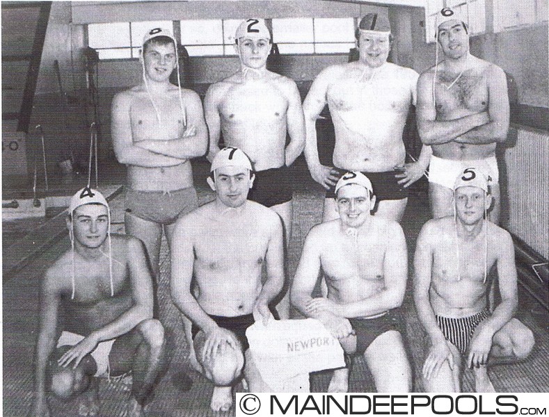 Newport Olympic Water Polo Team 1964 Maindee Pools
