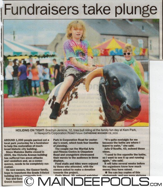Maindee Pools Fun Day SWA 09 08